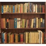 Five shelves of books, miscellaneous general shelf stock, including Darwin & Huxley