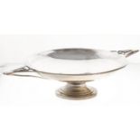 A George V silver fruit stand, 28.5cm over handles, Birmingham 1913, 10ozs 11dwts Good condition, no