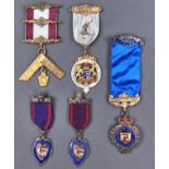 Freemasonary. Two masonic jewels, comprising 1902 Province of Durham Charities Festival silver
