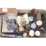 Miscellaneous fashion watches Apparently good condition, movements untried, sold as seen