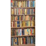 Six shelves of books, miscellaneous general shelf stock