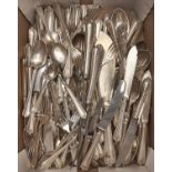 Miscellaneous plated flatware