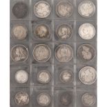 Silver Coins. United Kingdom, shilling. florin and halfcrown, William IV-George V (20)