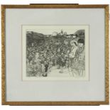 Anthony Gross CBE, RA (1905-1984) - Grape Pickers, etching with margins, signed by the artist in