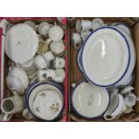 Miscellaneous tea and dinner ware