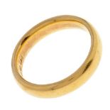 A 22ct gold wedding ring, 6.3g, size K½ Light scratches from wear consistent with age