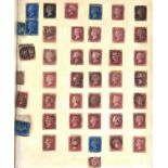 Postage Stamps. A Great Britain and Commonwealth collection on leaves, QV-GV, in binder, including