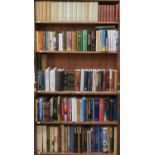 Five shelves of books, miscellaneous general shelf stock, to include Kipling (A. L) and (H. L) -