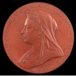 Diamond Jubilee of Queen Victoria commemorative medal, 1897, bronze, the official Royal Mint