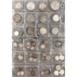 Silver Coins. Miscellaneous British Empire and other silver coins, 19th and early 20th c
