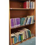 Three shelves of books, miscellaneous general shelf stock and reference, to include fine art and