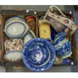 Miscellaneous ceramics, to include Royal Worcester and other dinner ware and metal work, etc