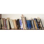 One shelf of books, miscellaneous general shelf stock, to include Bannerman (David A) - Birds of the