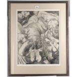 Sir Jacob Epstein (1880-1959) - Les Fleurs de Mal, signed, pencil, 56 x 43.5cm Provenance: Arthur