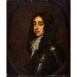 Follower of Gerrit van Honthorst - Portrait of Prince Rupert, Count Palatine, bust length in