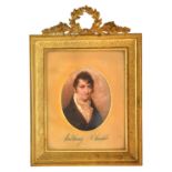 Attributed to George Engleheart (1750-1829) - Portrait Miniature of a Man called Anthony Rhudde,