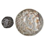Ancient Greece, Macedon, Alexander III, ‘The Great’, 336-323BC, Ar Tetradrachm, 17.1gm, (ex-Seaby £