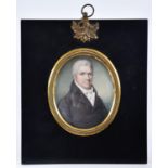 Charles Hayter (1761-1835) - Portrait Miniature of a Gentleman of the Ayton or Whitaker families, in