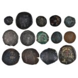 Roman Imperial Coinage, Augustus with Agrippa, Nemausus, Ae As; Constantine Ae3; Urbs Roma Ae3/4;