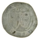 England, Commonwealth, Halfcrown, 1652, (extremely weak 5 at date), possibly a contemporary