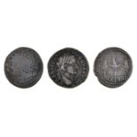 Roman Republican Coinage, Ar Denarius, L. Appuleius Saturnius, fair; Mark Antony, Legionary Ar