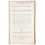 Burton (William) ‘ The Description of Leicestershire containing matters of Antiquity, History,