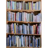 Four shelves of books, general shelf stock