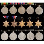 World War Two, Defence Medal, War Medal and Stars (15)