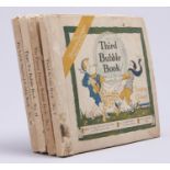 A set of four Hodder-Columbia children's books with records, comprising the third, tenth and