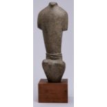 Ronald Pope (1920-1997) - Torso, cast stone, 35.5cm, wood base Good condition