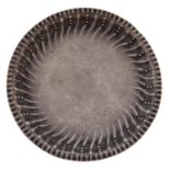 An Irish Victorian silver wrythen fluted dish or stand, 10cm diam, Dublin 1893, 1ozs 14dwts Light