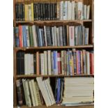 Four shelves of books, general shelf stock
