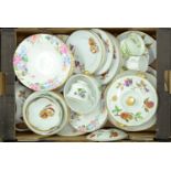 A collection of Royal Worcester Evesham pattern ware, a Royal Albert Beatrice part dinner service,