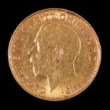 Gold Coin. Half sovereign 1911