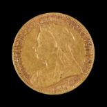 Gold Coin. Sovereign 1894
