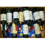 A mixed case, to include Chateau Phelan Segur, two bottles, 1983, CB, Grand Gaillard, 2001,