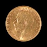 Gold Coin. Sovereign 1913