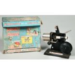 A Walt Disney battery operated Mickey Mouse 95mm High Grade Safe-Toy Cinema, model B, in original