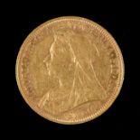 Gold Coin. Sovereign 1894