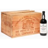 Real Companhia Velha Vintage Port, 1985, nine bottles, OWC