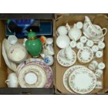 A Wedgwood bone china Ivy House dinner service and miscellaneous ceramics