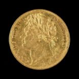 Gold Coin. Sovereign 1824