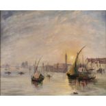 British School, 19th c - Venice, oil on canvas, 49 x 59cm Good condition, clean and ready to hang (