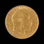 Gold Coin. Sovereign 1902