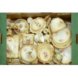 A quantity of Fielding's Royal Devon pottery, to include teapot, cups, saucers, teapot stands,