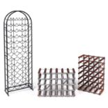 Various wine racks (6)