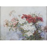 Cuthbert Gresley (1876-1963) -  Still Life of Flowers, signed, watercolour, 29.5 x 41cm Good