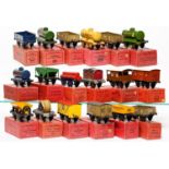 An extensive collection of Hornby gauge O railway locomotives, rolling stock, buildings, track and