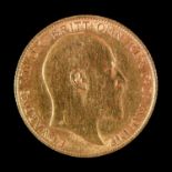 Gold Coin. Half sovereign 1907