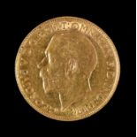 Gold Coin. Sovereign 1911